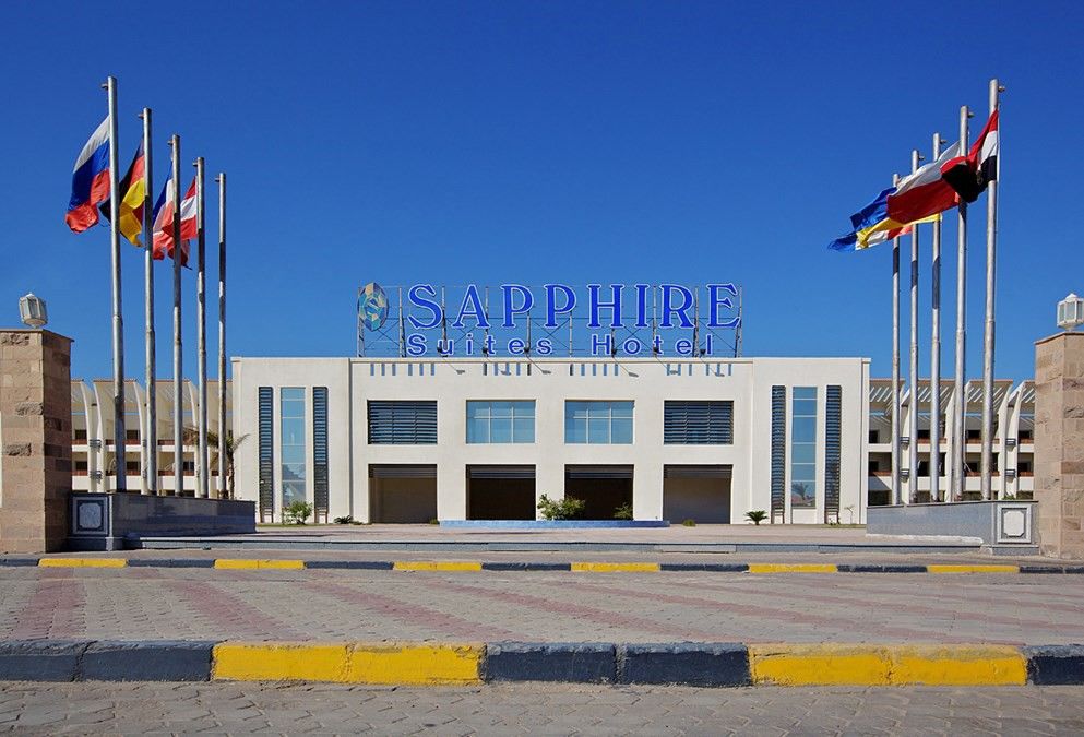 Golden 5 Sapphire Suites Hotel Хургада Екстериор снимка